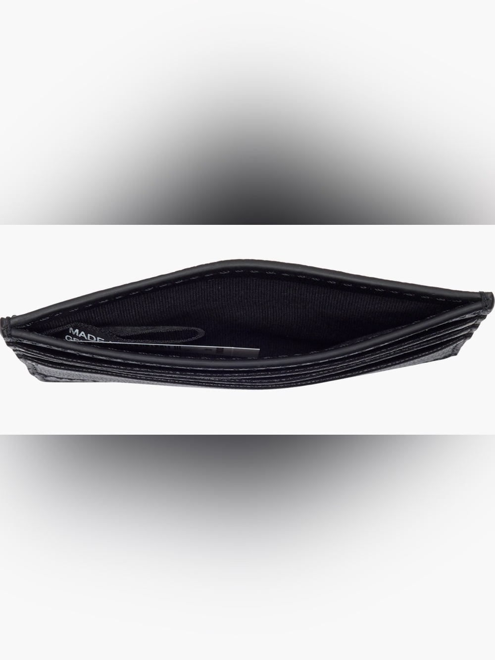 NIB Cole Haan Black Bleecker Leather Card Case - Picture 6 of 8